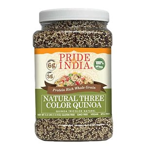 Pride Of India - Natural Three Color Bolivian Royal Quinoa