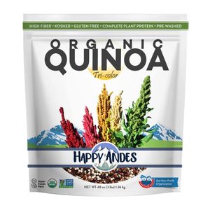 Happy Andes Tri-Color Organic Whole Grain Quinoa